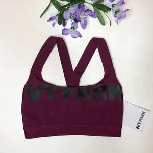 NWT Ivy Park Maroon Sports Bra Small